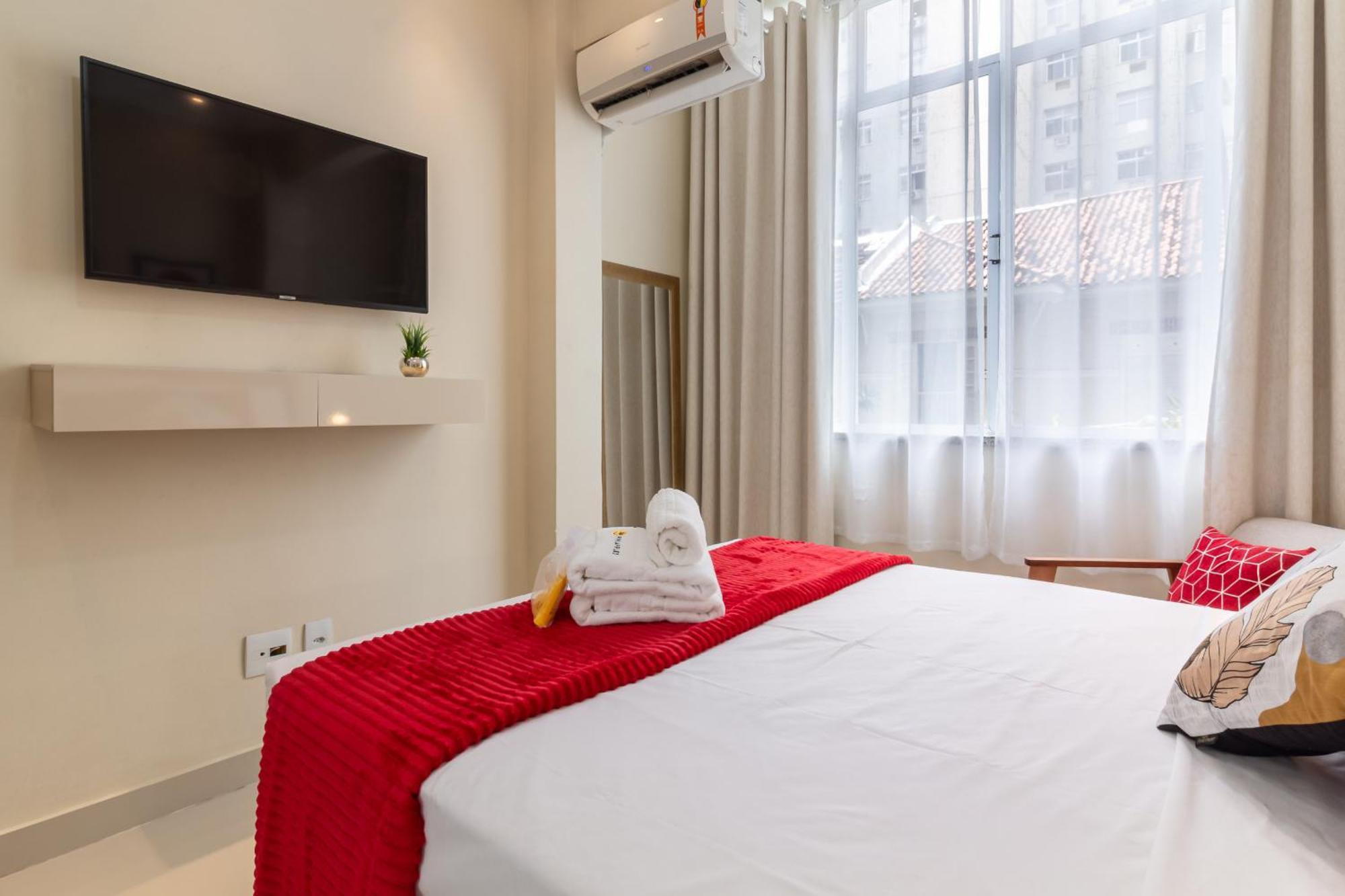 Apartemen Acolhedor Em Copacabana A 7 Minutos Da - Fm211 Rio de Janeiro